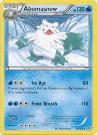 Abomasnow (40) [XY - BREAKthrough] | Empire Gaming NC