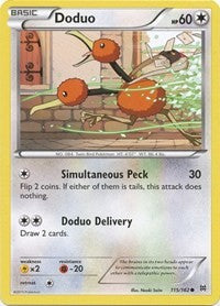 Doduo (115) (115) [XY - BREAKthrough] | Empire Gaming NC