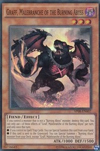 Graff, Malebranche of the Burning Abyss [AP08-EN007] Super Rare | Empire Gaming NC