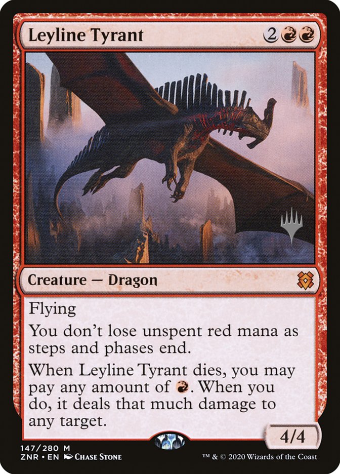 Leyline Tyrant (Promo Pack) [Zendikar Rising Promos] | Empire Gaming NC