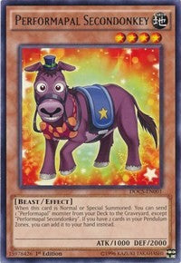 Performapal Secondonkey [DOCS-EN001] Rare | Empire Gaming NC