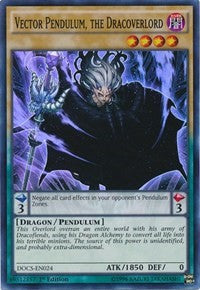 Vector Pendulum, the Dracoverlord [DOCS-EN024] Super Rare | Empire Gaming NC