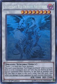 Scarlight Red Dragon Archfiend (Ghost) [DOCS-EN046] Ghost Rare | Empire Gaming NC