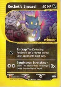 Rocket's Sneasel (Winner) (5) [Best of Promos] | Empire Gaming NC