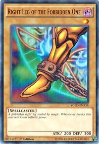 Right Leg of the Forbidden One (A) [YGLD-ENA18] Ultra Rare | Empire Gaming NC