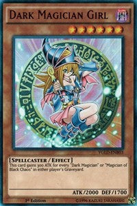 Dark Magician Girl (B) [YGLD-ENB03] Ultra Rare | Empire Gaming NC