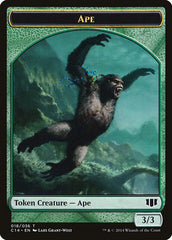 Ape // Zombie (011/036) Double-sided Token [Commander 2014 Tokens] | Empire Gaming NC