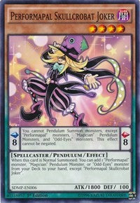 Performapal Skullcrobat Joker [SDMP-EN006] Common | Empire Gaming NC