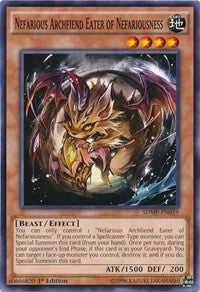 Nefarious Archfiend Eater of Nefariousness [SDMP-EN019] Common | Empire Gaming NC