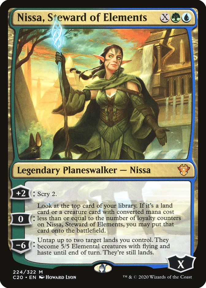 Nissa, Steward of Elements [Commander 2020] | Empire Gaming NC