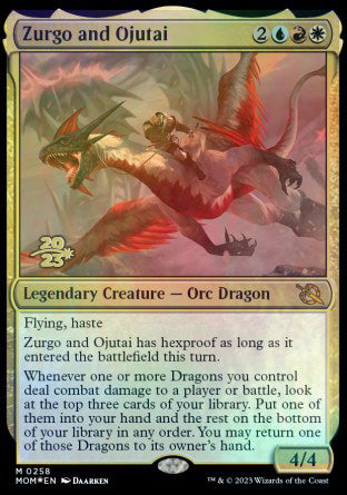 Zurgo and Ojutai [March of the Machine Prerelease Promos] | Empire Gaming NC