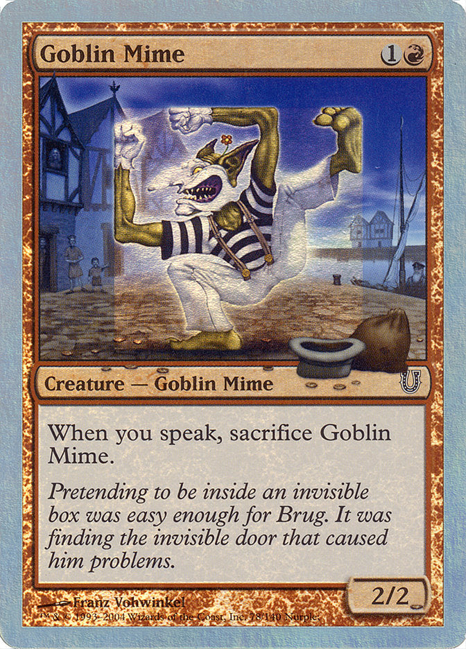 Goblin Mime [Unhinged] | Empire Gaming NC