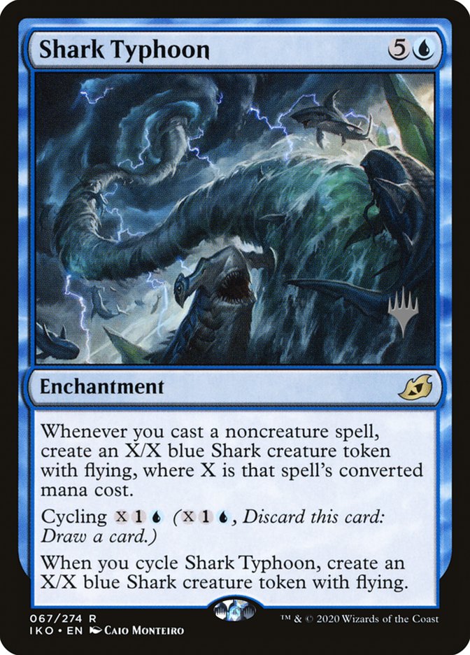 Shark Typhoon (Promo Pack) [Ikoria: Lair of Behemoths Promos] | Empire Gaming NC