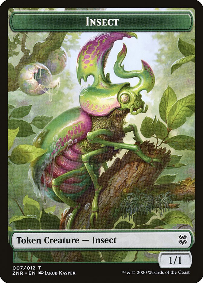 Insect Token [Zendikar Rising] | Empire Gaming NC