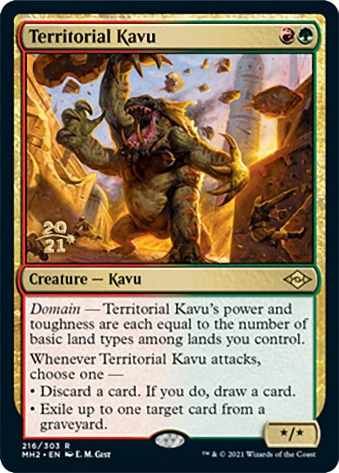 Territorial Kavu [Modern Horizons 2 Prerelease Promos] | Empire Gaming NC