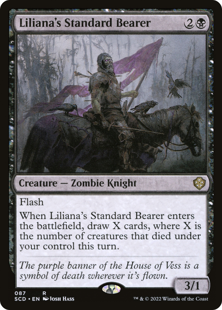 Liliana's Standard Bearer [Starter Commander Decks] | Empire Gaming NC