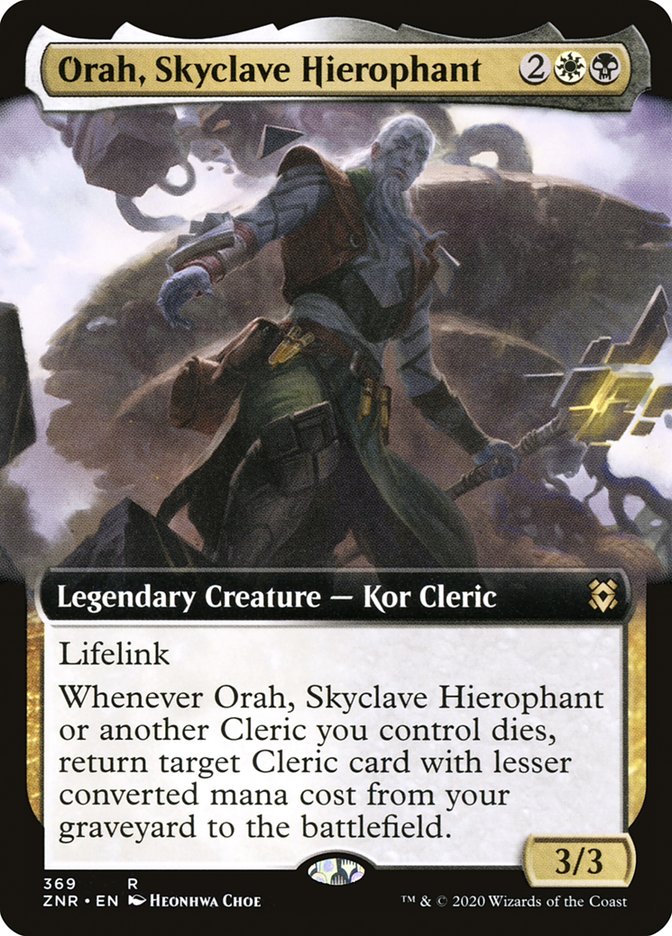 Orah, Skyclave Hierophant (Extended) [Zendikar Rising] | Empire Gaming NC