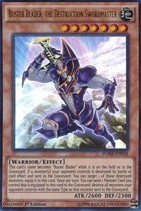 Buster Blader, the Destruction Swordmaster [BOSH-EN018] Ultra Rare | Empire Gaming NC