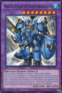 Dinoster Power, the Mighty Dracoslayer [BOSH-EN046] Rare | Empire Gaming NC