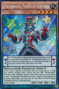 Performapal Pendulum Sorcerer [BOSH-EN090] Secret Rare | Empire Gaming NC