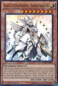 Black Luster Soldier - Sacred Soldier [BOSH-EN097] Ultra Rare | Empire Gaming NC