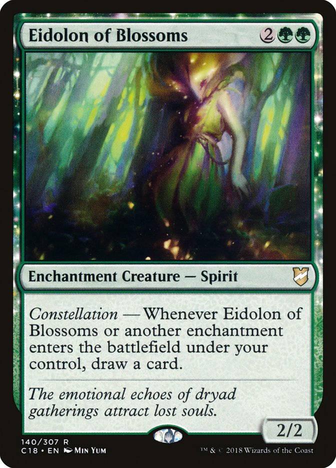 Eidolon of Blossoms [Commander 2018] | Empire Gaming NC