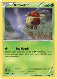 Kricketot (5) [XY - BREAKpoint] | Empire Gaming NC