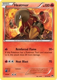 Heatmor (15) [XY - BREAKpoint] | Empire Gaming NC