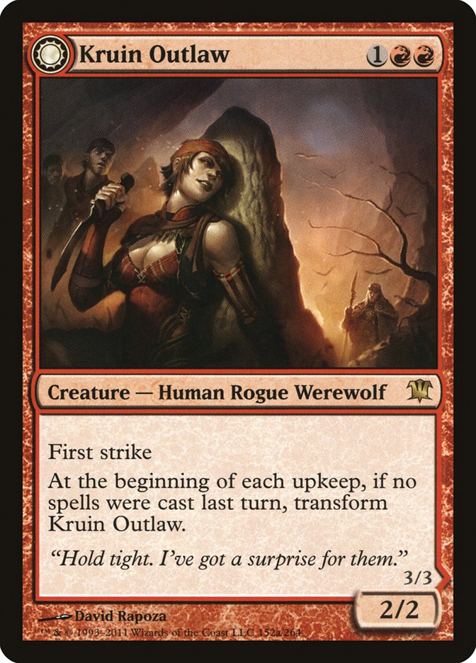 Kruin Outlaw // Terror of Kruin Pass [Innistrad] | Empire Gaming NC