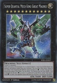 Super Quantal Mech King Great Magnus [WIRA-EN037] Secret Rare | Empire Gaming NC