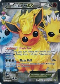 Flareon EX (Full Art) (RC28) [Generations: Radiant Collection] | Empire Gaming NC