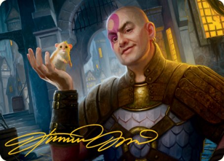 Minsc, Beloved Ranger Art Card (Gold-Stamped Signature) [Dungeons & Dragons: Adventures in the Forgotten Realms Art Series] | Empire Gaming NC