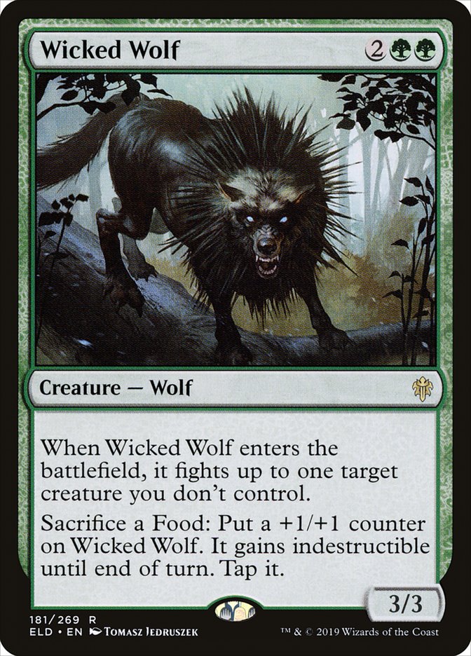 Wicked Wolf [Throne of Eldraine] | Empire Gaming NC