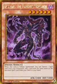 Angmarl the Fiendish Monarch [PGL3-EN001] Gold Secret Rare | Empire Gaming NC