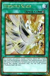 Tsukumo Slash [PGL3-EN013] Gold Secret Rare | Empire Gaming NC