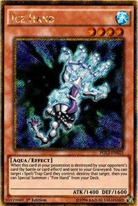 Ice Hand [PGL3-EN023] Gold Secret Rare | Empire Gaming NC