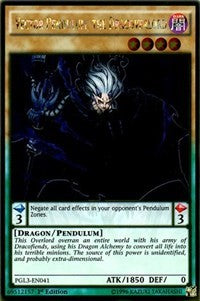 Vector Pendulum, the Dracoverlord [PGL3-EN041] Gold Rare | Empire Gaming NC