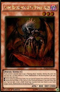 Scarm, Malebranche of the Burning Abyss [PGL3-EN043] Gold Rare | Empire Gaming NC