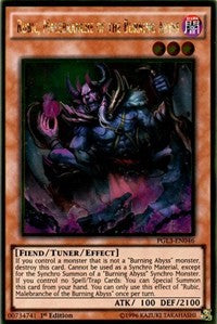 Rubic, Malebranche of the Burning Abyss [PGL3-EN046] Gold Rare | Empire Gaming NC