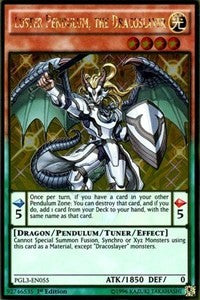 Luster Pendulum, the Dracoslayer [PGL3-EN055] Gold Rare | Empire Gaming NC