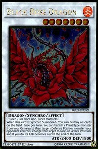 Black Rose Dragon [PGL3-EN059] Gold Rare | Empire Gaming NC