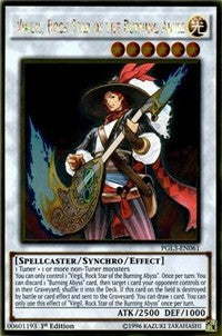 Virgil, Rock Star of the Burning Abyss [PGL3-EN061] Gold Rare | Empire Gaming NC