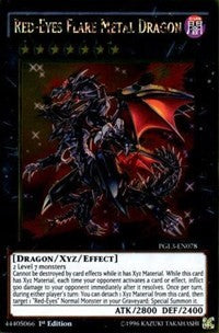 Red-Eyes Flare Metal Dragon [PGL3-EN078] Gold Rare | Empire Gaming NC