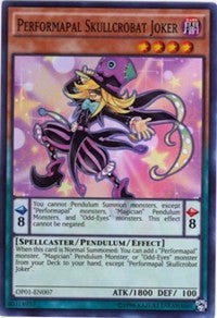 Performapal Skullcrobat Joker [OP01-EN007] Super Rare | Empire Gaming NC