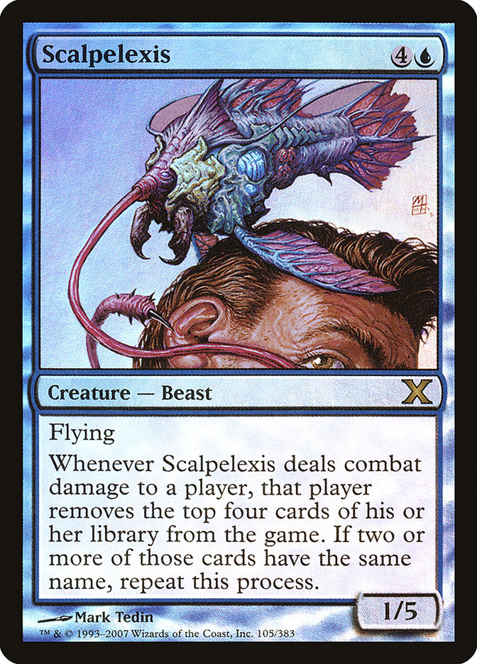 Scalpelexis (Premium Foil) [Tenth Edition] | Empire Gaming NC