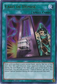 Card of Demise [MIL1-EN014] Ultra Rare | Empire Gaming NC