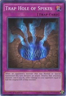 Trap Hole of Spikes [MIL1-EN022] Super Rare | Empire Gaming NC