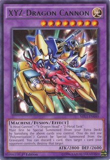 XYZ-Dragon Cannon [MIL1-EN040] Rare | Empire Gaming NC