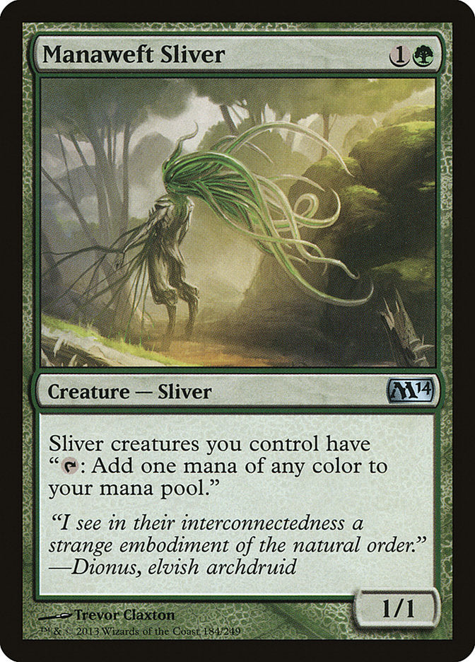 Manaweft Sliver [Magic 2014] | Empire Gaming NC