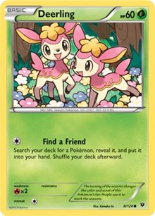 Deerling (8) [XY - Fates Collide] | Empire Gaming NC